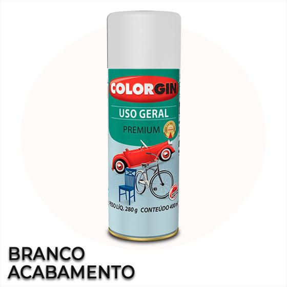 Imagem de Tinta Spray Premium Uso Geral Alto Rendimento 400ml Kit C/2