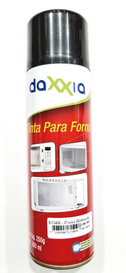 Imagem de Tinta Spray Preta Para Forno Microondas Preto Uso Interno Externo