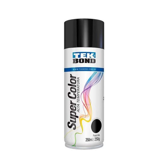 Imagem de Tinta spray preto para alta temperatura de 350 ml - TekBond