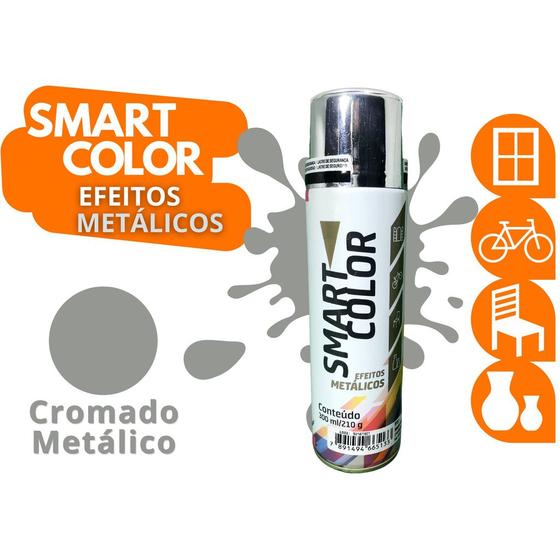 Imagem de Tinta Spray Smart Color Metalico 300 Ml 250g