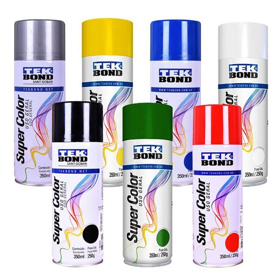 Imagem de Tinta Spray Uso Geral 350ml 23031006900 Tekbond