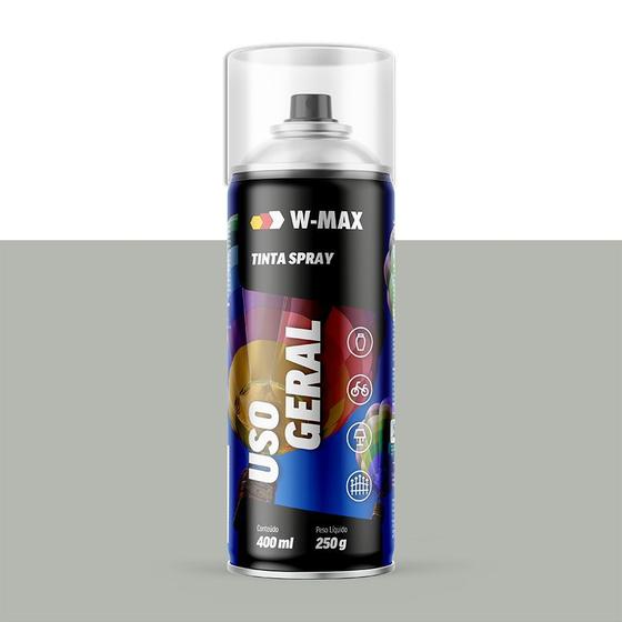 Imagem de Tinta Spray Uso Geral Cinza Escuro 400ml - W-Max