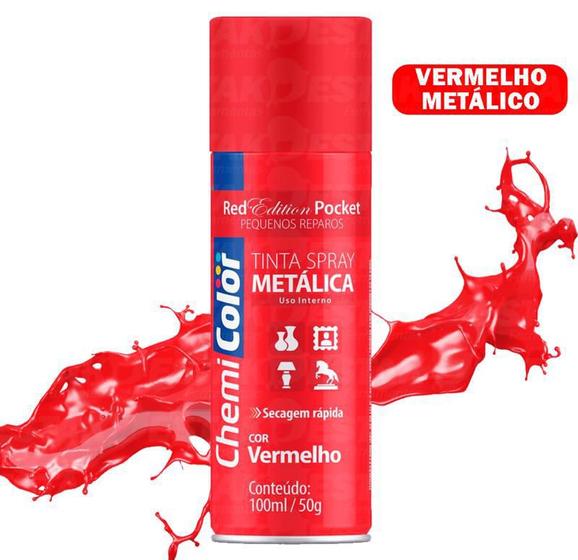 Tinta spray uso geral metálico  é boa?