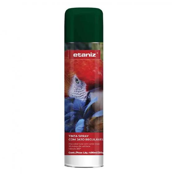 Imagem de Tinta Spray Verde Escuro 400ML Etaniz