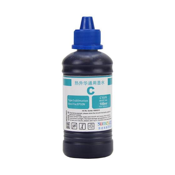 Imagem de Tinta Sublimatica Impressora Epson 100ml Ciano - Sumex