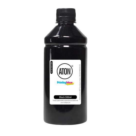 Imagem de Tinta Sublimática para  Bulk Ink ATON Black 500ml