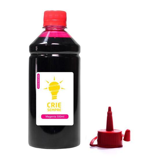 Imagem de Tinta Sublimática para  L200  L355 Crie Sempre Magenta 500ml