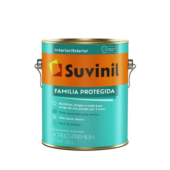 Tinta Suvinil Acrílico Família Protegida Acetinado é boa?
