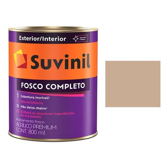 Tinta Suvinil Acrilico Fosco Completo Camurça 900ml - Tinta para Parede ...