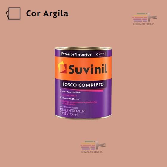 Imagem de Tinta Suvinil Fosco Completo Premium 800ml Escolha sua Cor