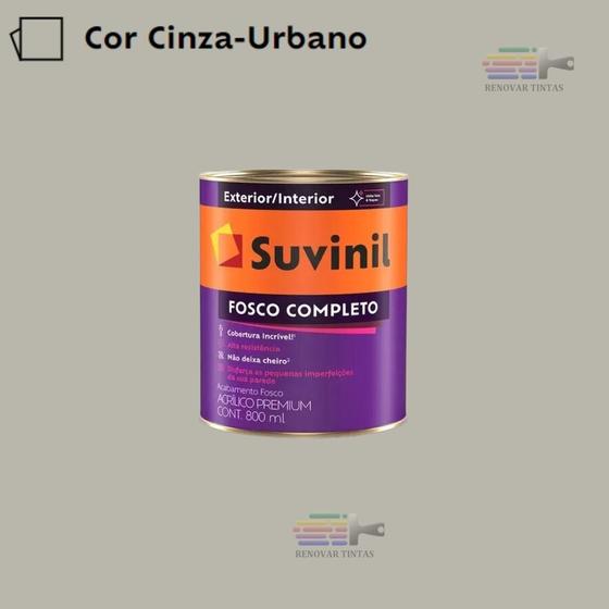 Imagem de Tinta Suvinil Fosco Completo Premium 800ml Escolha sua Cor