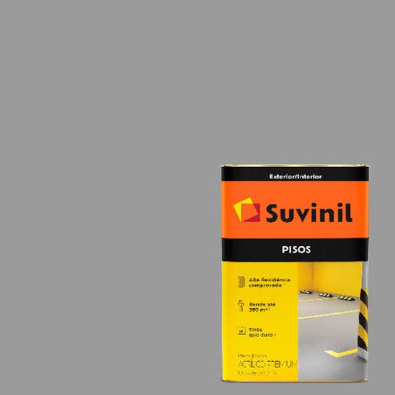 Tinta Suvinil Piso Cinza 18 Litros Menor preço em Tinta Suvinil Piso Cinza 18 Litros