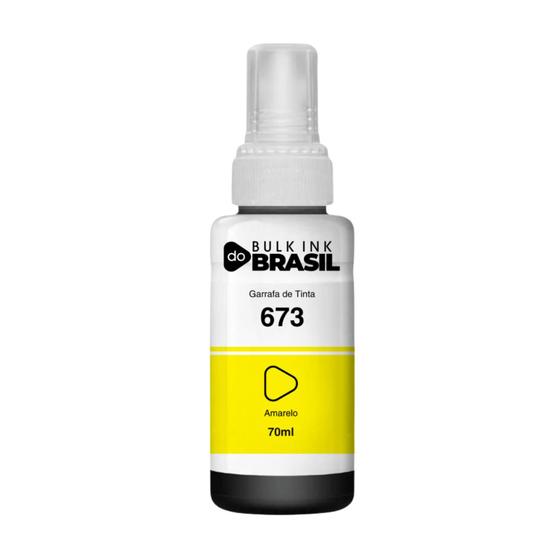 Imagem de Tinta T673 T673420AL Amarelo Compatível Epson L800