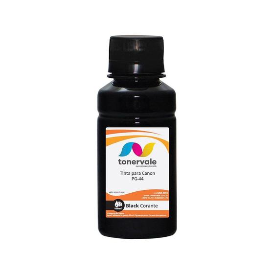 Imagem de Tinta Tankfull Para Canon PG-44 Black - Impressoras E481 E401 E461 Corante de 100ml