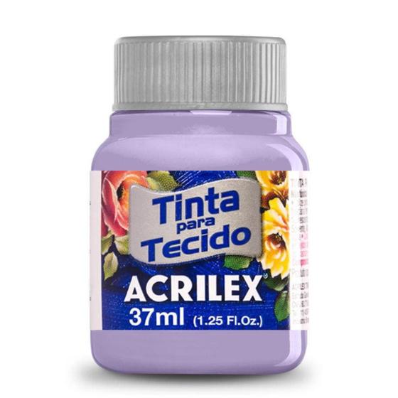 Imagem de Tinta Tecido Fosca Acrilex 37 ml - Cor 587 - Lavanda