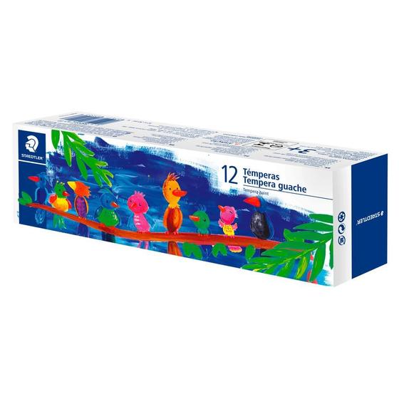 Imagem de Tinta Tempera Guache 20ml com 12 Cores Staedtler