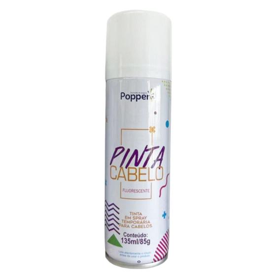 Imagem de Tinta Temporária para Cabelo Branco Flourescente - 135ml