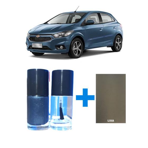 Tinta Tira Risco Automotiva Gm Onix Azul Seeker 2020 2021 2022 Menor preço em Tinta Tira Risco Automotiva Gm Onix Azul Seeker 2020 2021 2022