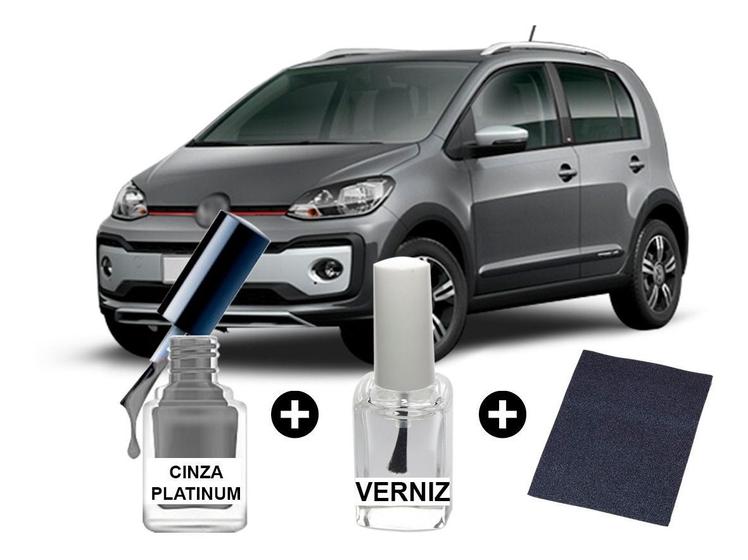 Imagem de Tinta Tira Risco Automotiva Volkswagen Up Cinza Platinum