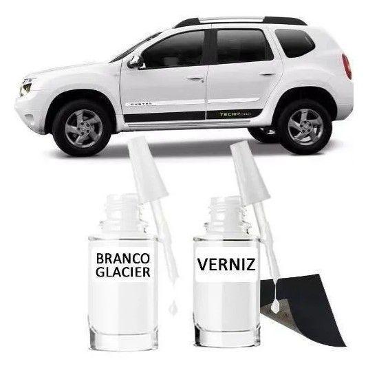 Imagem de Tinta Tira Risco Automotivo Renault Duster Branco Glacier