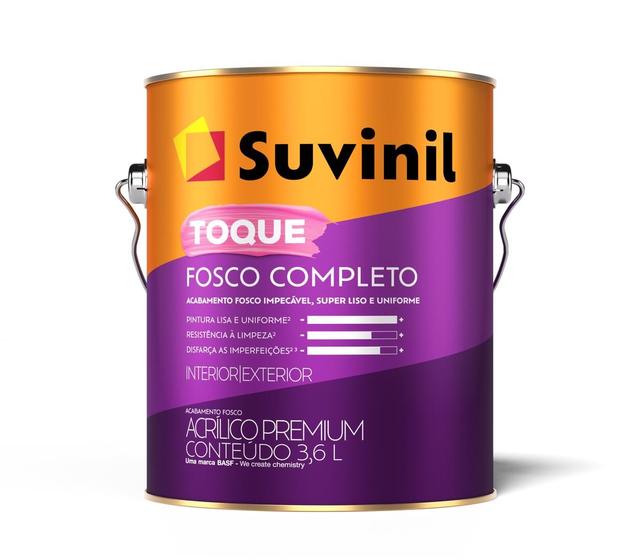 Imagem de Tinta Toque Fosco Completo Allure 3,6L Suvinil