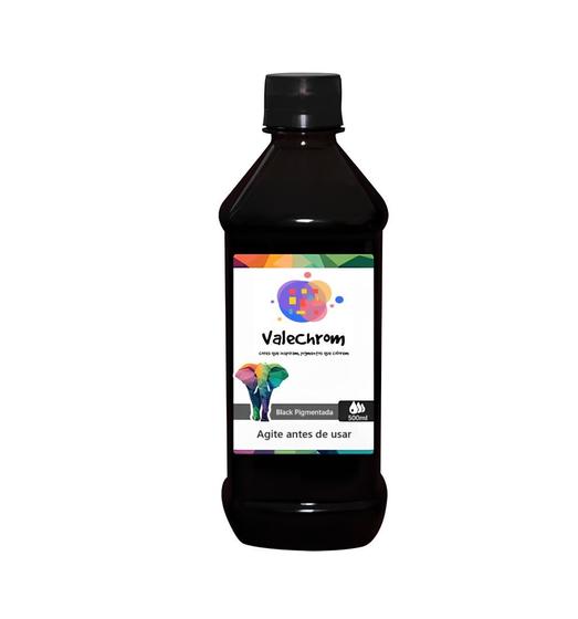 Imagem de Tinta Universal Compativel com HP BK Pigmentado 500ml