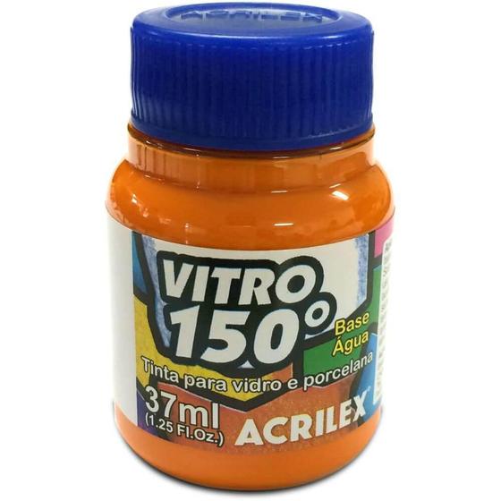 Imagem de Tinta Vitro 150º 01140 37Ml Laranja 517 Acrilex