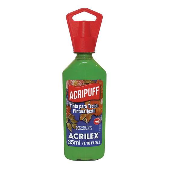 Imagem de Tintas Para Tecido Acripuff Cores Com 35 Ml Acrilex