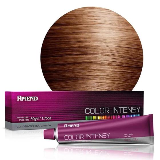 Imagem de Tintura Amend Color Intensy Louro Claro Acobreado 8.4 - 50g