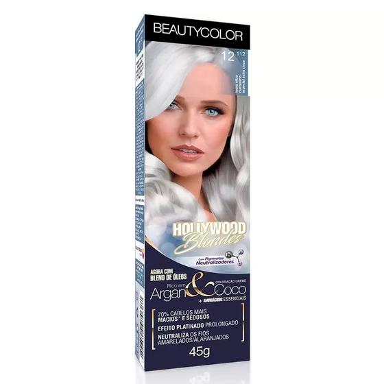 Imagem de Tintura Beautycolor Louro Ultra Claríssimo Extra Cinza 12.112