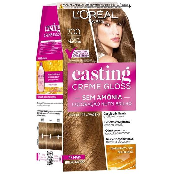 Imagem de Tintura Casting Creme Gloss 700 Louro Natural