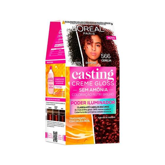 Imagem de Tintura Casting Creme Gloss Cereja 566