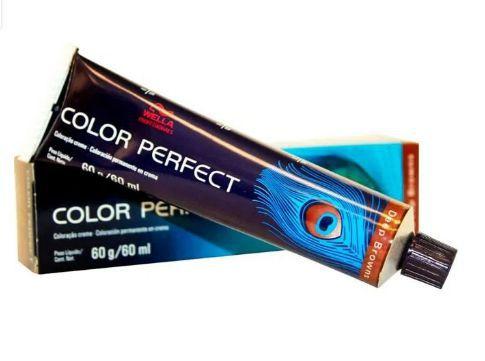 Imagem de Tintura Color Perfect 6/2 Louro Escuro Mate 60g Wella