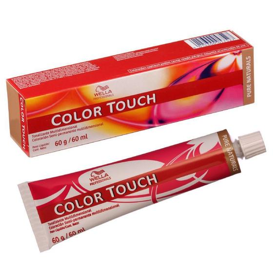 Imagem de Tintura Color Touch 5/03 Castanho Claro Natural Dourado 60g Wella