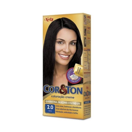 Imagem de Tintura Coloração Para Cabelo Cor & Ton Niely Varias Cores