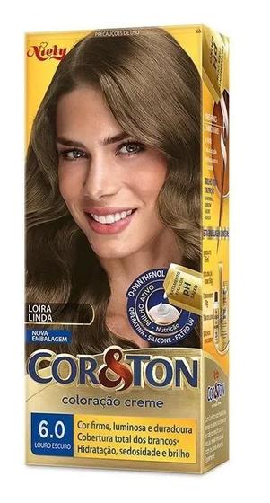 Tintura Cor & Ton Niely Cosméticos - 6.0 - Tinta de Cabelo - Magazine Luiza