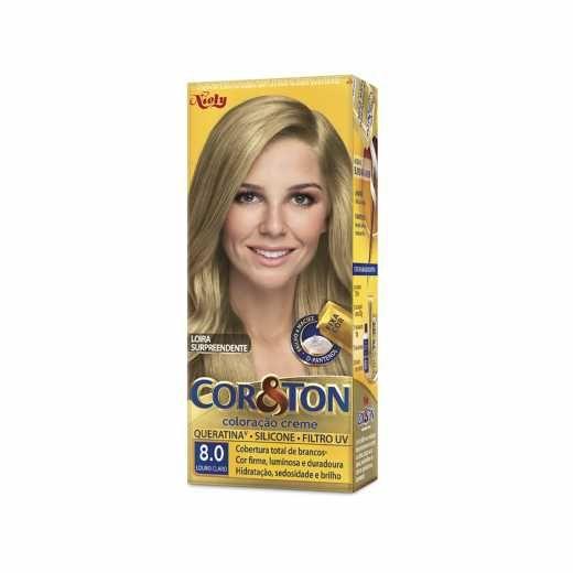 Imagem de Tintura Cor&Ton Niely Louro Claro 8.0