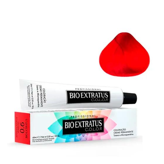 Imagem de Tintura Creme Bio Extratus Color Intensificador de Vermelho 0.6 60ml