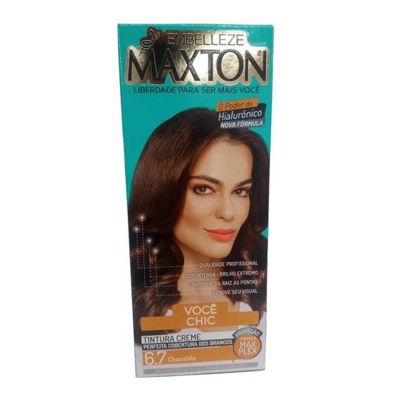 Imagem de Tintura Creme Maxton 6.7 Chocolate - Embelleze