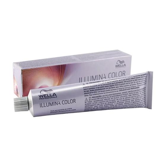 Imagem de Tintura Creme Wella Illumina Color Louro Médio 7