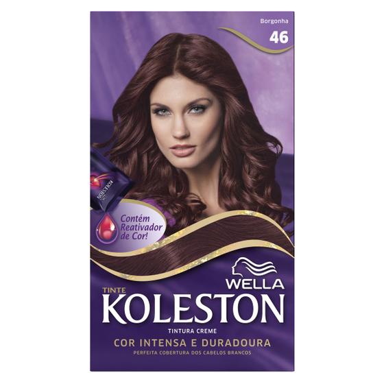 Imagem de Tintura Creme Wella Koleston Nº46 Borgonha com 1 Unidade