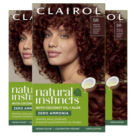 Imagem de Tintura de Cabelo Clairol Natural Instincts Demi-Permanente 5R Auburn