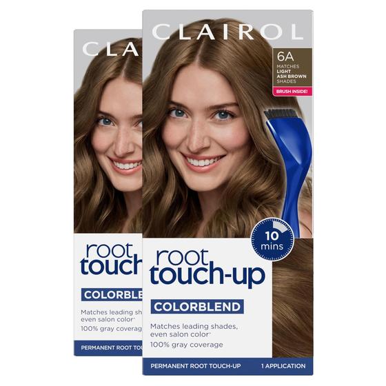 Imagem de Tintura de cabelo Clairol Root Touch-Up Nice'n Easy 6A Castanho Claro