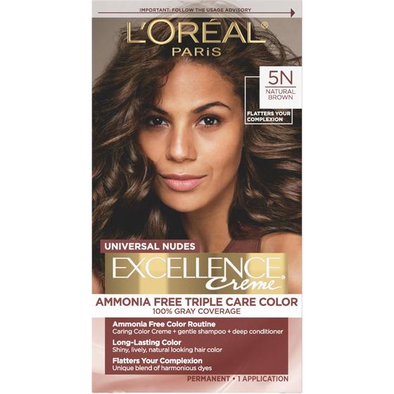 Imagem de Tintura de cabelo L'Oréal Paris Excellence Universal Nudes 5N Brown