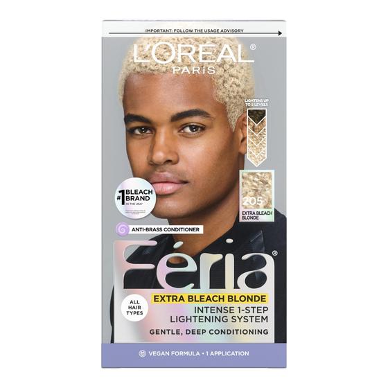 Imagem de Tintura de Cabelo L'Oréal Paris Feria 205 Bleach Blonding - Pacote com 1 Unidade