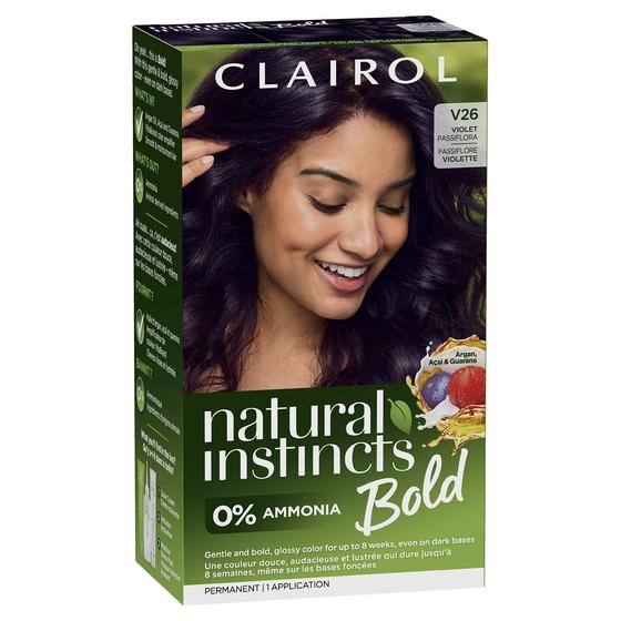 Imagem de Tintura para cabelo Clairol Natural Instincts Bold V26 Violet Passiflora