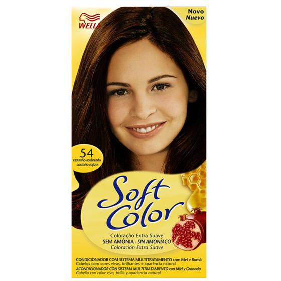 Tintura soft color 54 castanho acobreado - Procter glambe - Tinta de ...