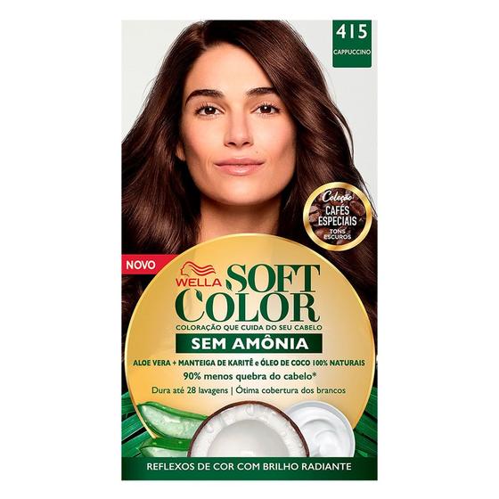 Imagem de Tintura Soft Color Cappuccino 4.15-Nv