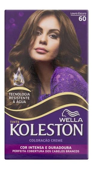 Imagem de Tintura Wella Koleston Coloracao creme tom 60 loiro escuro