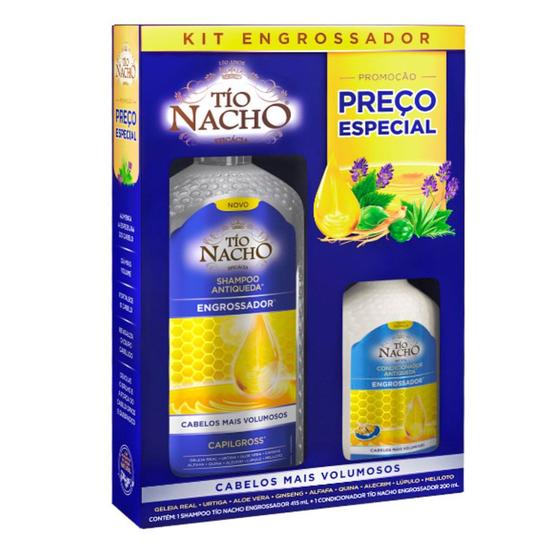 Imagem de Tio Nacho Kit Engrossador - Shampoo + Condicionador